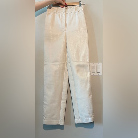 Wilfred Melina Pants Vegan Leather Bone - Picture 1 of 2